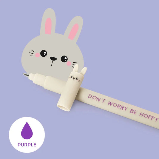 Penna Gel Cancellabile - Bunny