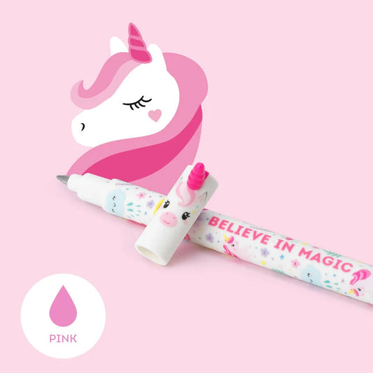 Penna Gel Cancellabile - Unicorn