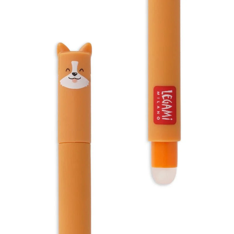 Penna Gel Cancellabile - Corgi