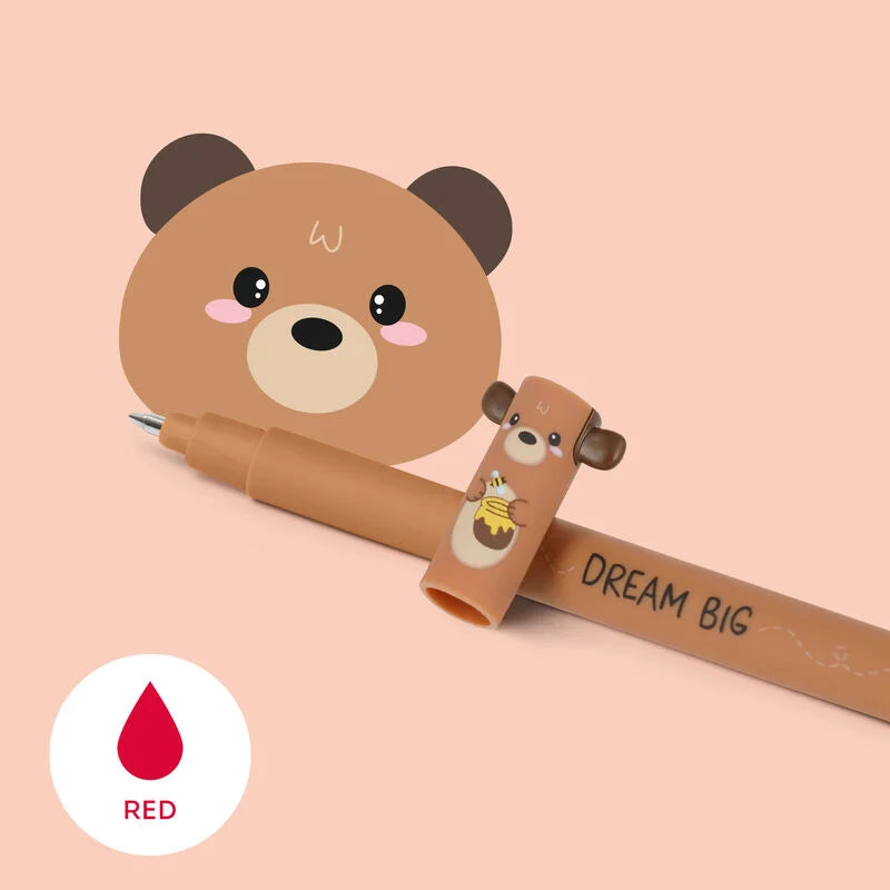 Penna Gel Cancellabile - Teddy Bear