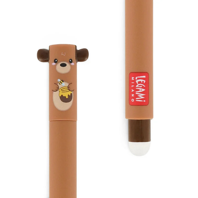 Penna Gel Cancellabile - Teddy Bear