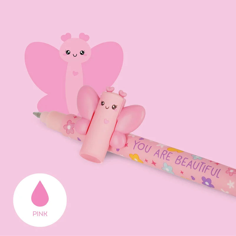 Penna Gel Cancellabile - Farfalla