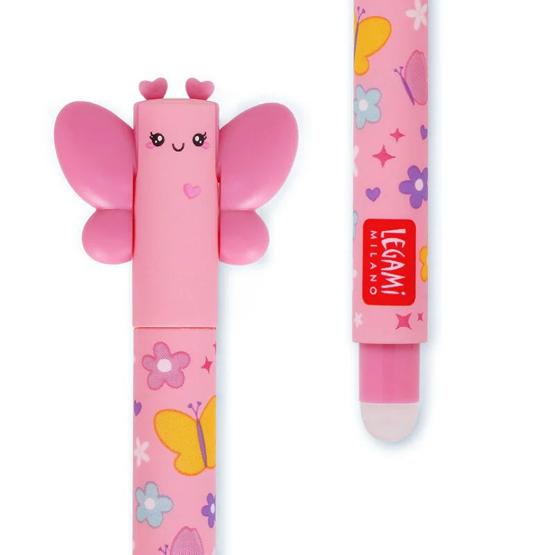 Penna Gel Cancellabile - Farfalla