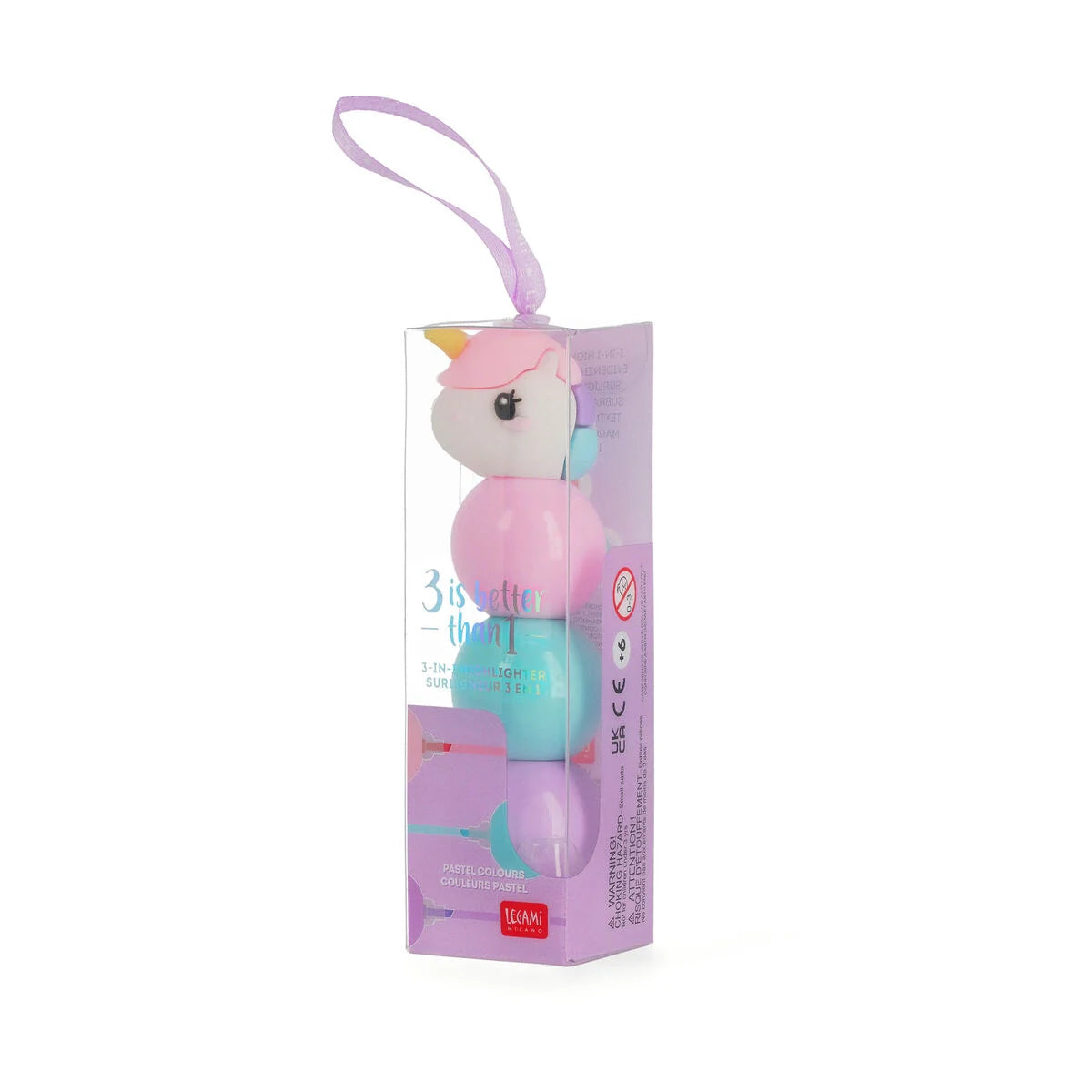 Evidenziatore 3 in 1-Unicorn