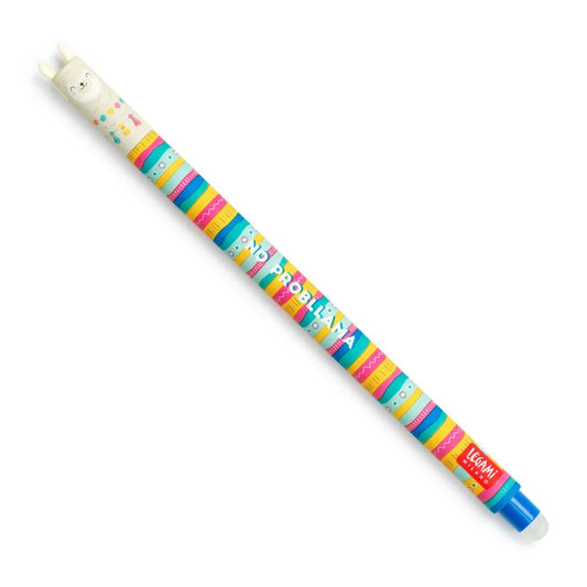 Penna Gel Cancellabile - Llama