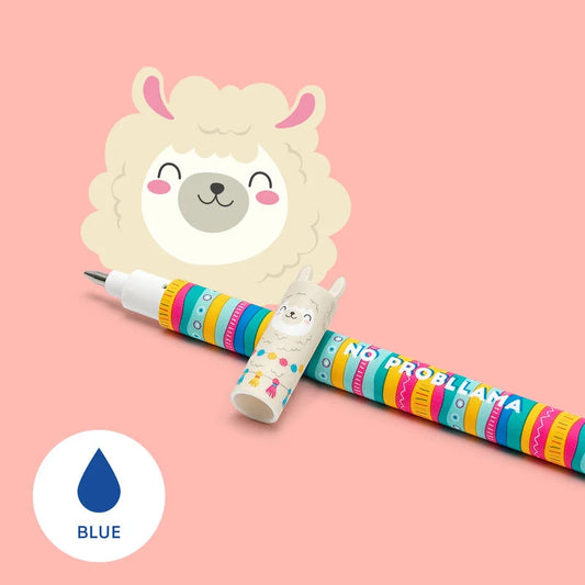 Penna Gel Cancellabile - Llama