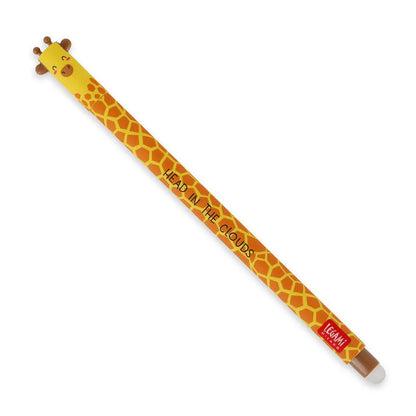 Penna Gel Cancellabile - Giraffa