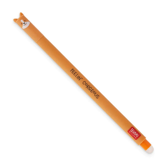 Penna Gel Cancellabile - Corgi