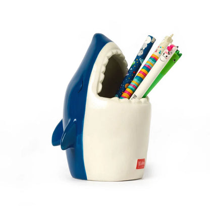 Portapenne in Ceramica-Shark