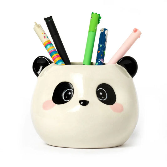 Portapenne in Ceramica-Panda